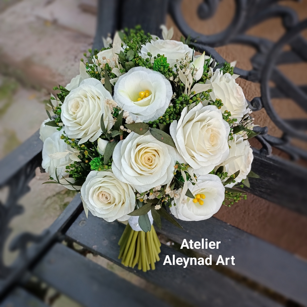 Buchet  "White roses"