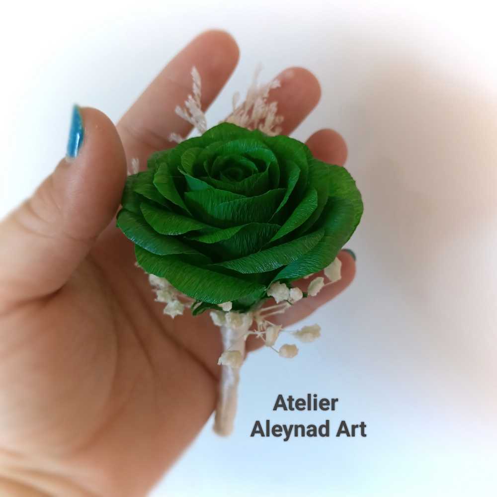 Cocarda "Green rose"