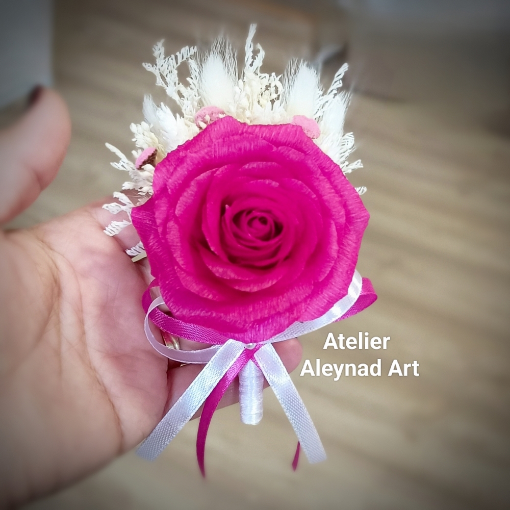 Cocarda  mire "Fuchsia rose"