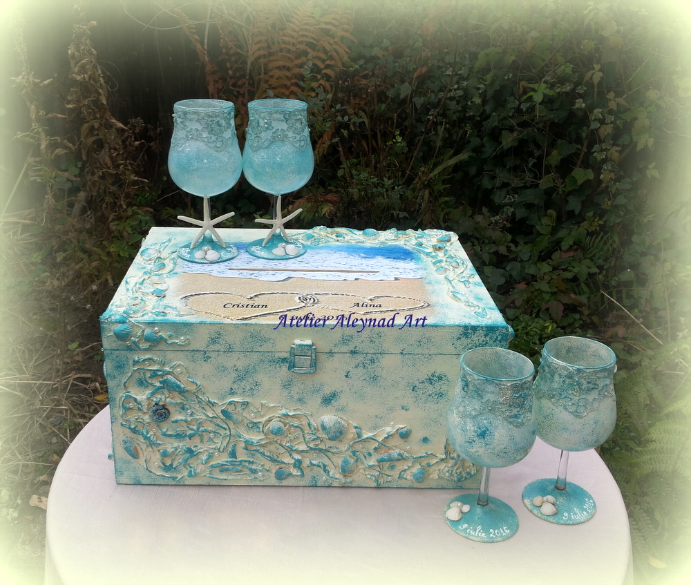 Set nunta "Love & blue sea"